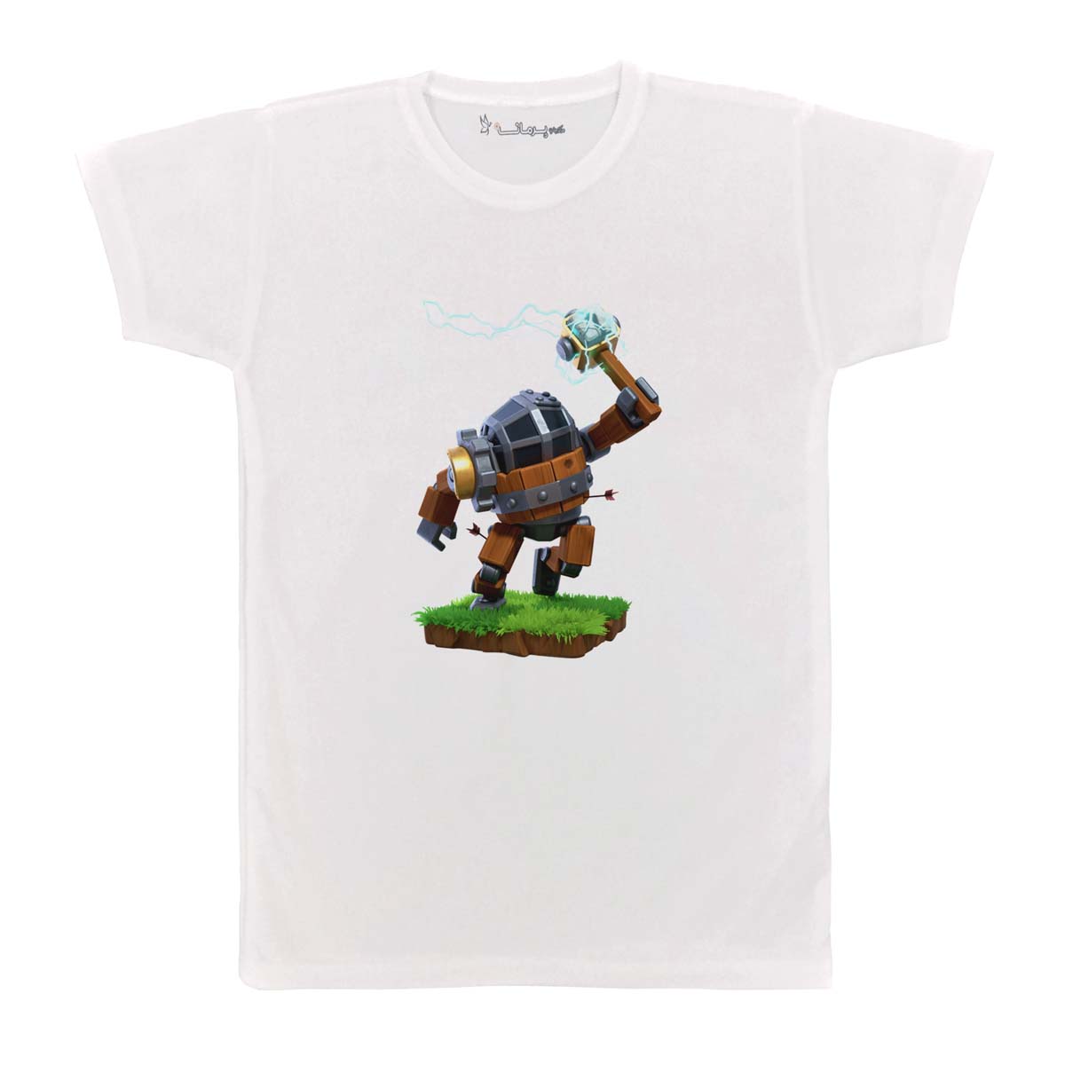 تی شرت بچگانه پرمانه طرح clash کد pmt.824