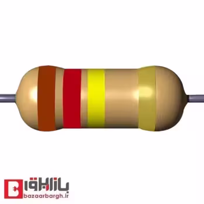 مقاومت 120 کیلو اهم 2 وات 5 درصد