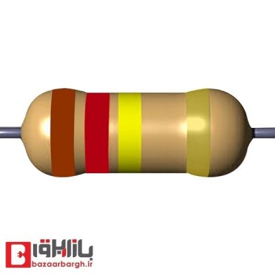 مقاومت 120 کیلو اهم 2 وات 5 درصد