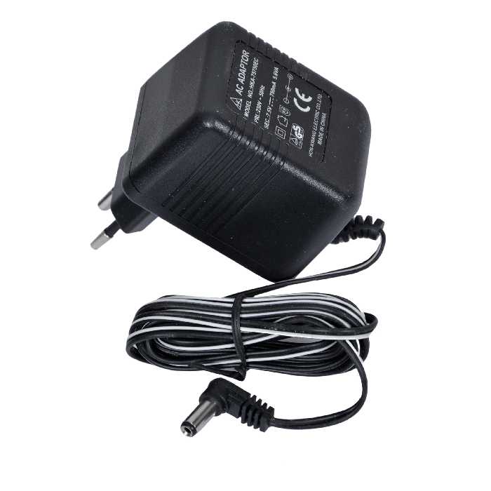 آداپتور 7.5 ولت 750 میلی آمپر مدل ترانسی