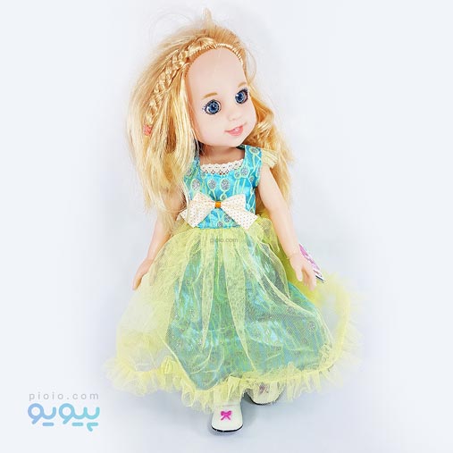 عروسک آوازخوان دختر لباس فیروزه ای