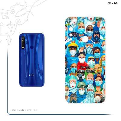 برچسب پوششی ماهوت مدل Nurse مناسب برای گوشی موبایل جی پلاس P10
