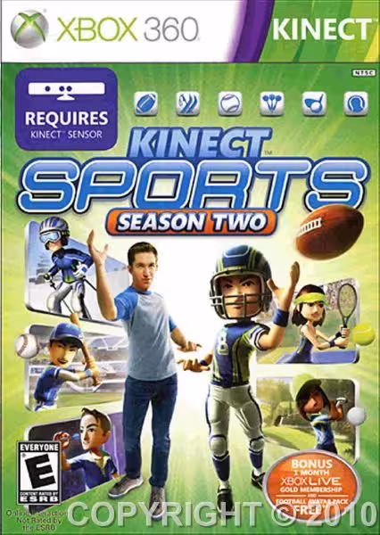 بازی کینکت کنسول Xbox360 kinect sports 2