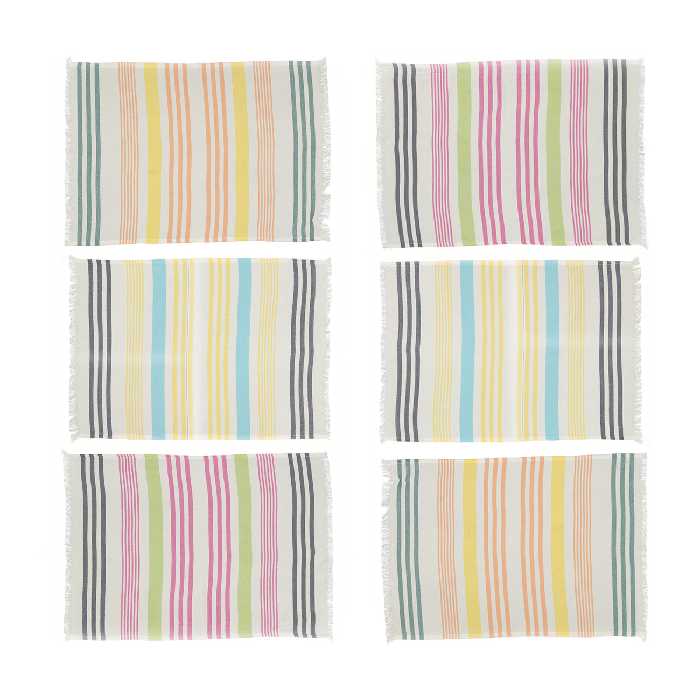    دستمال آشپزخانه ابراهیمی یزد مدل R06 بسته 6 عددی