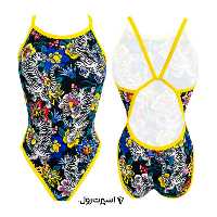 مايو شنا زنانه توربو مدل TURBO SWIMSUIT &#39;REVOLUTION FLOWERS AND TIGERS