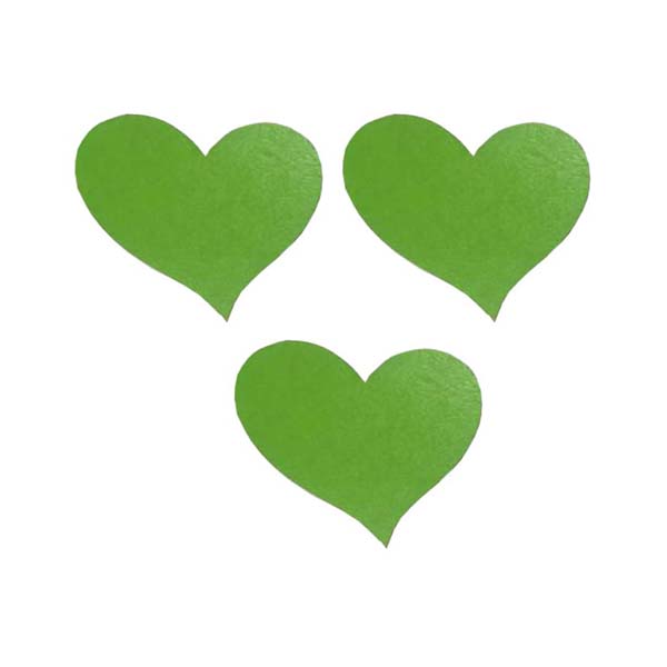 ابزار تزیینی کادو مدل قلب کد LOve 14 بسته 3 عددی