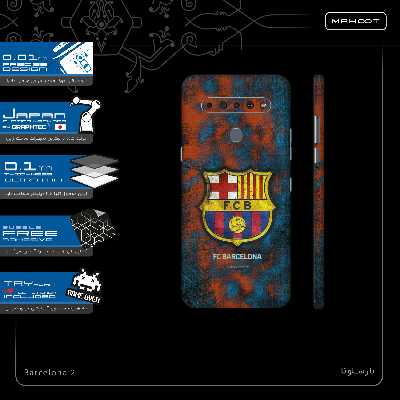 برچسب پوششی ماهوت مدل BARCELONA-2-FullSkin مناسب برای گوشی موبایل ال جی K61