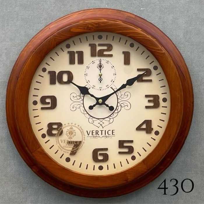 ساعت دیواری چوبی ورتیچ مدل 430
