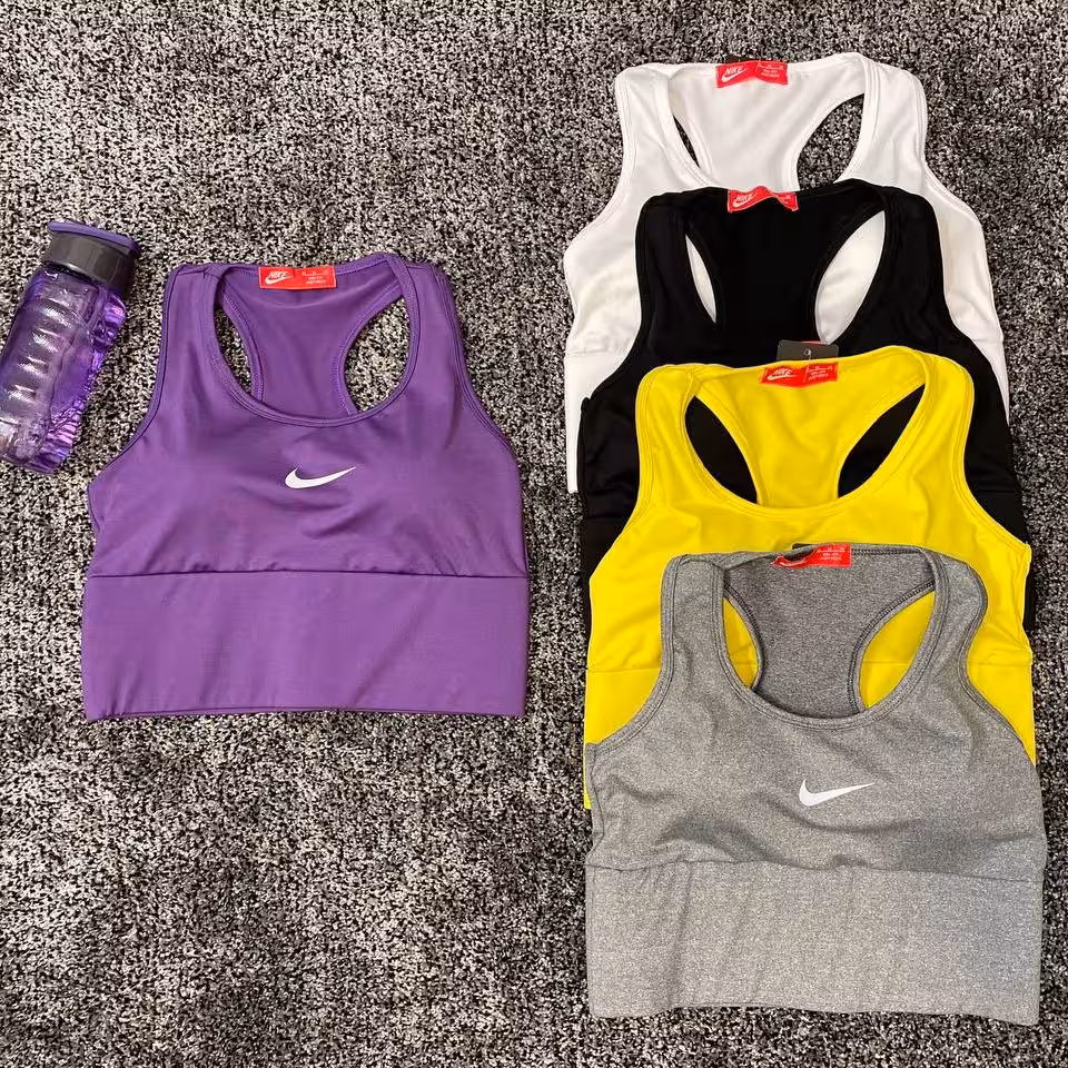 نیم تنه نایک کمر پهن  پشت اشکی دخترانه و زنانه استرج خارجی با کشسانی بالا  تن پوش بی نظیر ارسال رایگان و امکان بازگشت