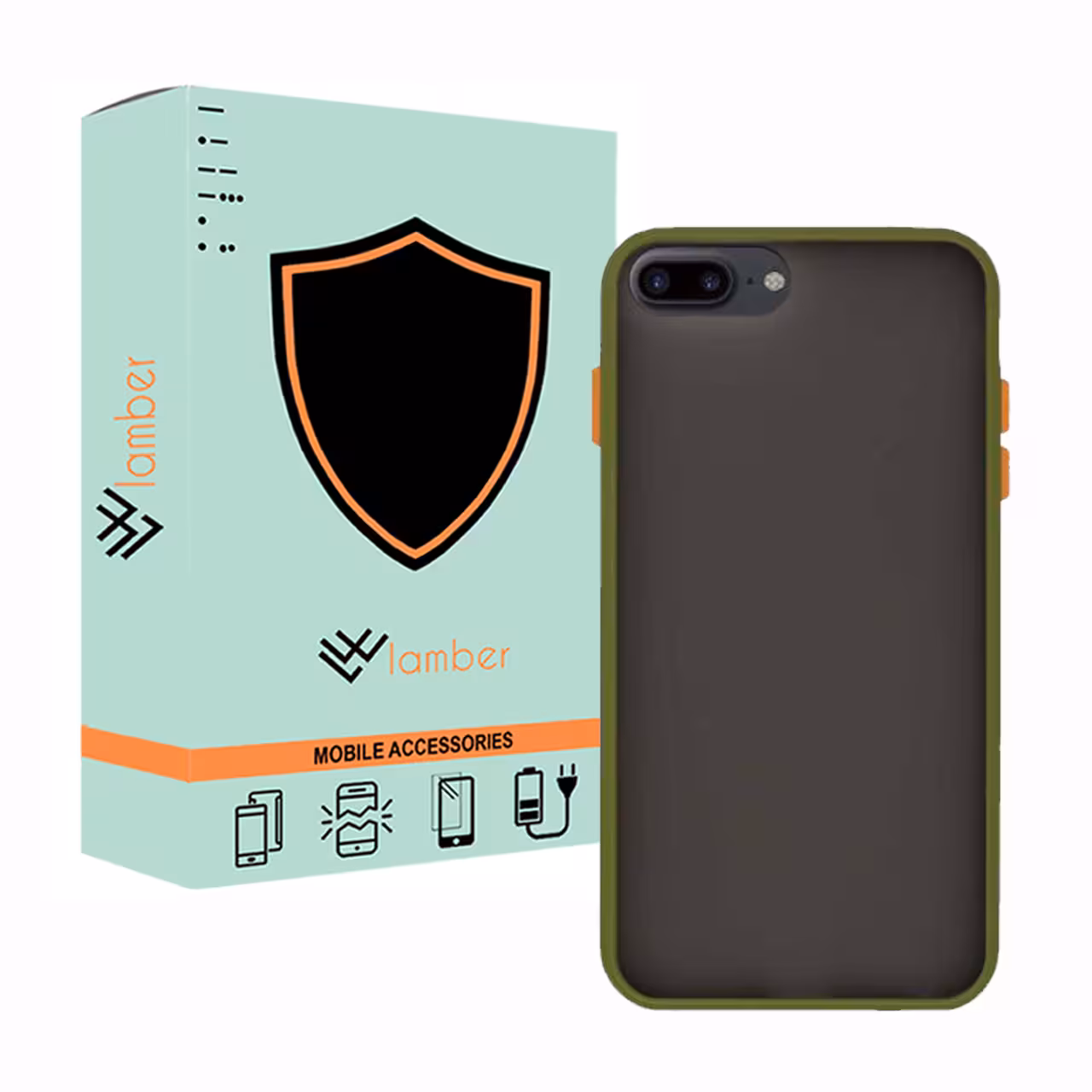 کاور لمبر مدل LAMPMC-1 مناسب برای گوشی موبایل اپل Iphone 6plus/ 6splus