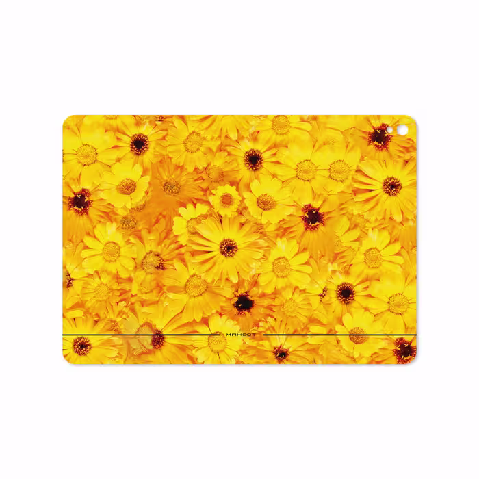 برچسب پوششی ماهوت مدل Yellow-Flower مناسب برای تبلت اپل iPad Pro 9.7 2016 A1675