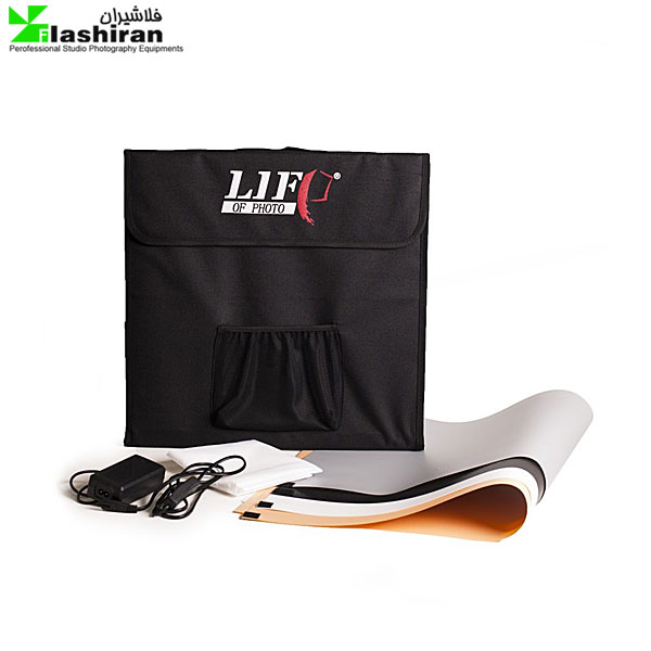لایت باکسSMD Life of Photo LED50x50 Portable Photo Studio 50cm