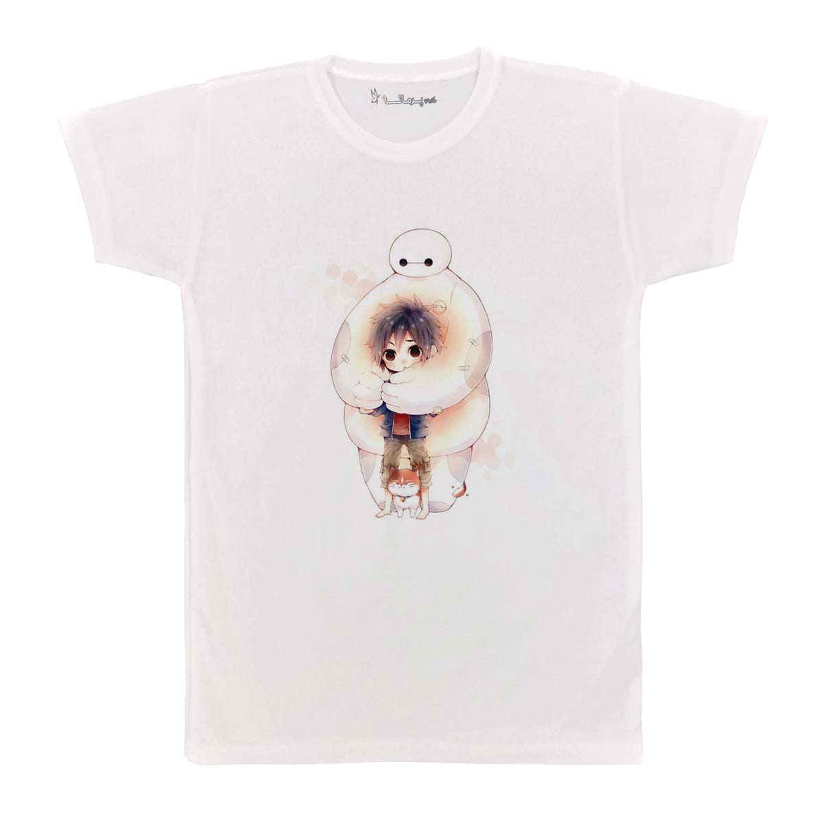 تی شرت بچگانه پرمانه طرح قهرمان بزرگ کد pmt.1689