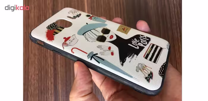 کاور مدل Beauty طرح Love Paris مناسب برای گوشی موبایل سامسونگ Galaxy J4 2018