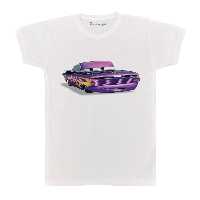 تی شرت آستین کوتاه  بچگانه پرمانه طرح ماشین ها کد pmt.6916