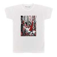 تی شرت آستین کوتاه بچگانه پرمانه طرح شنل قرمزی کد pmt.6222