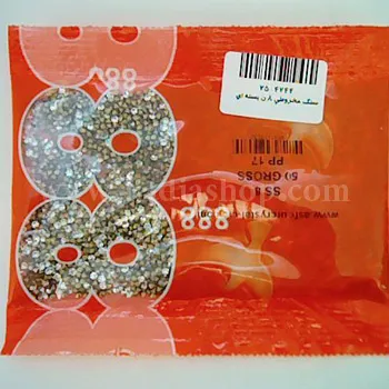 سنگ مخروطی 8 سفید بسته ای