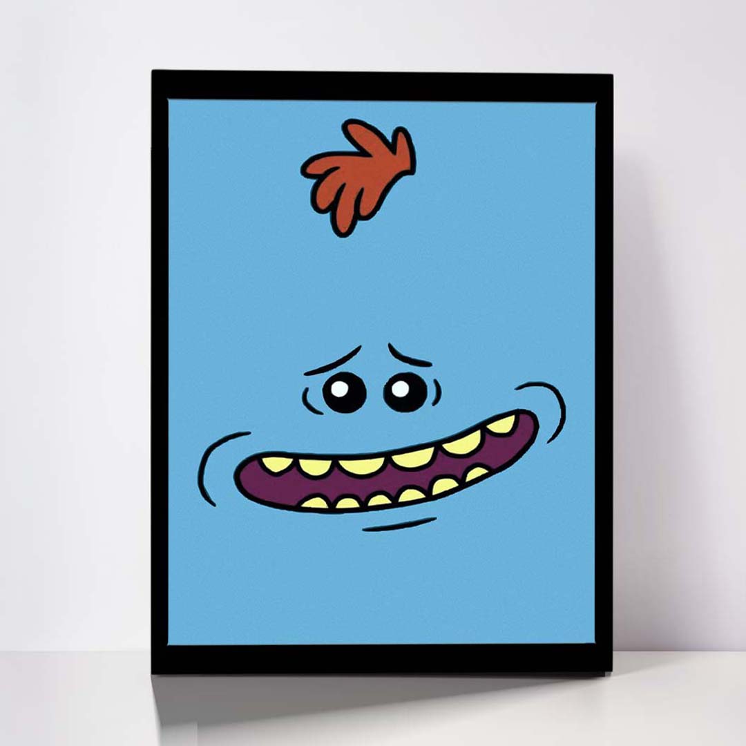 تابلو مدل Rick &amp; Morty کد F-1038