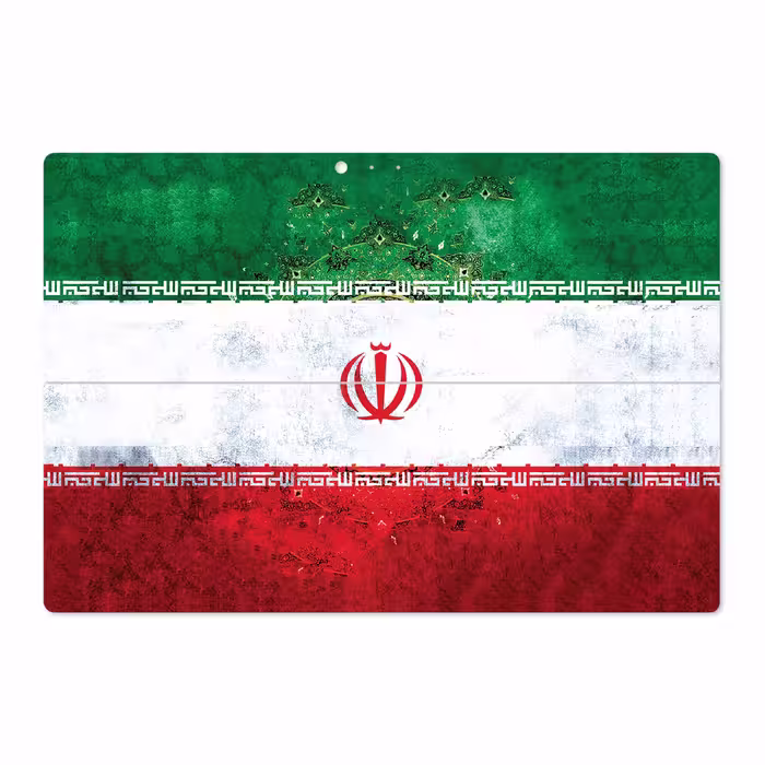 برچسب پوششی ماهوت مدل Iran-Flag-1 مناسب برای تبلت مایکروسافت Surface Pro 3 2014