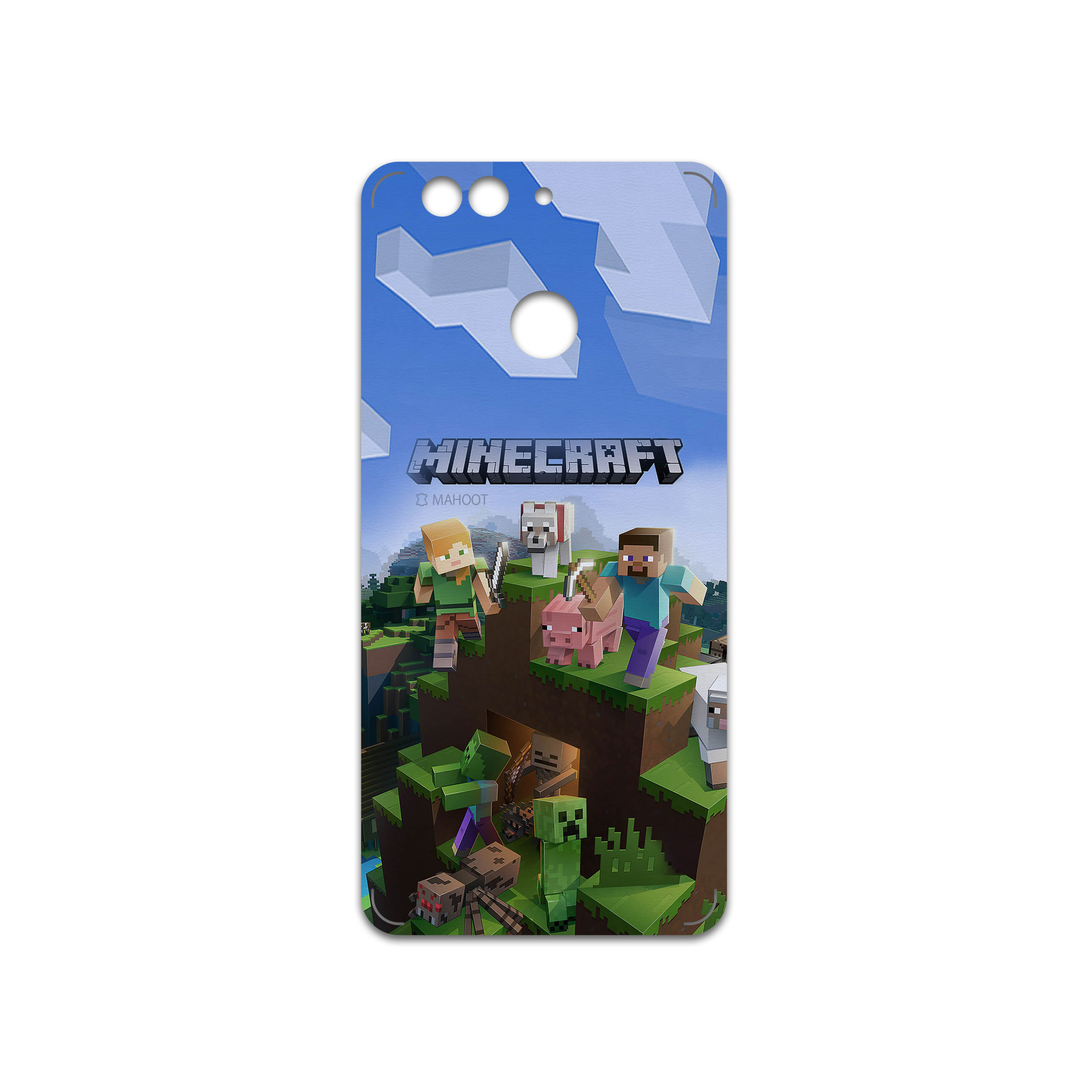 برچسب پوششی ماهوت مدل Minecraft-Game مناسب برای گوشی موبایل هوآوی Nova 2 Plus