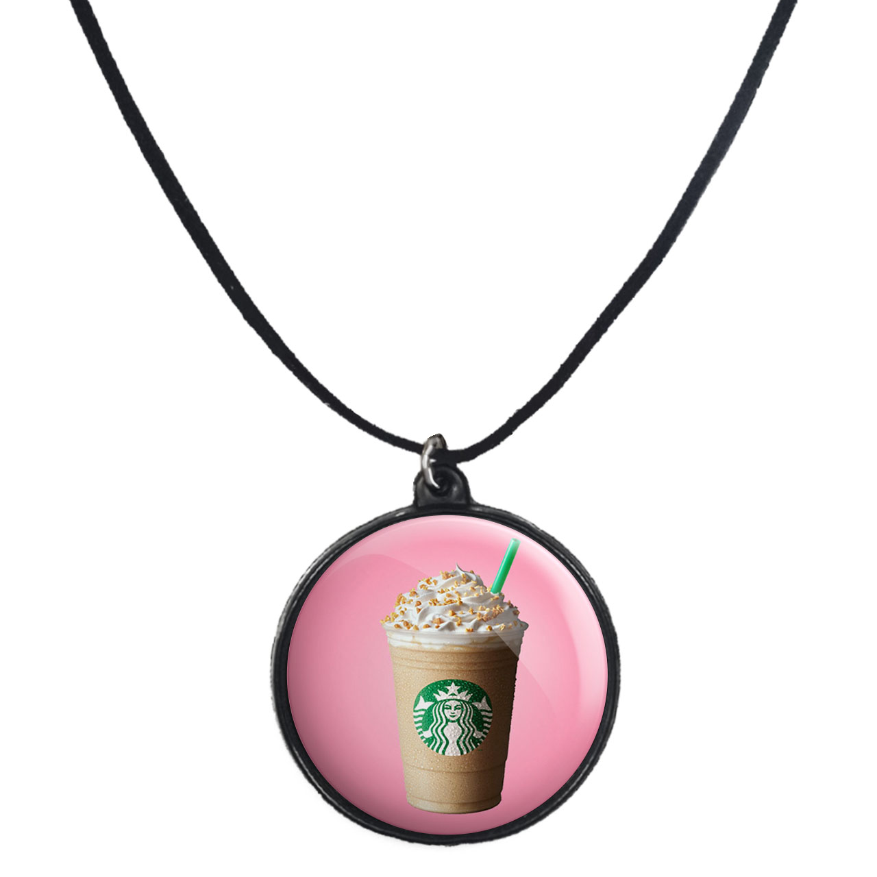 گردنبند پرمانه طرح بستنی کد pmb.29214مدل دو طرفه