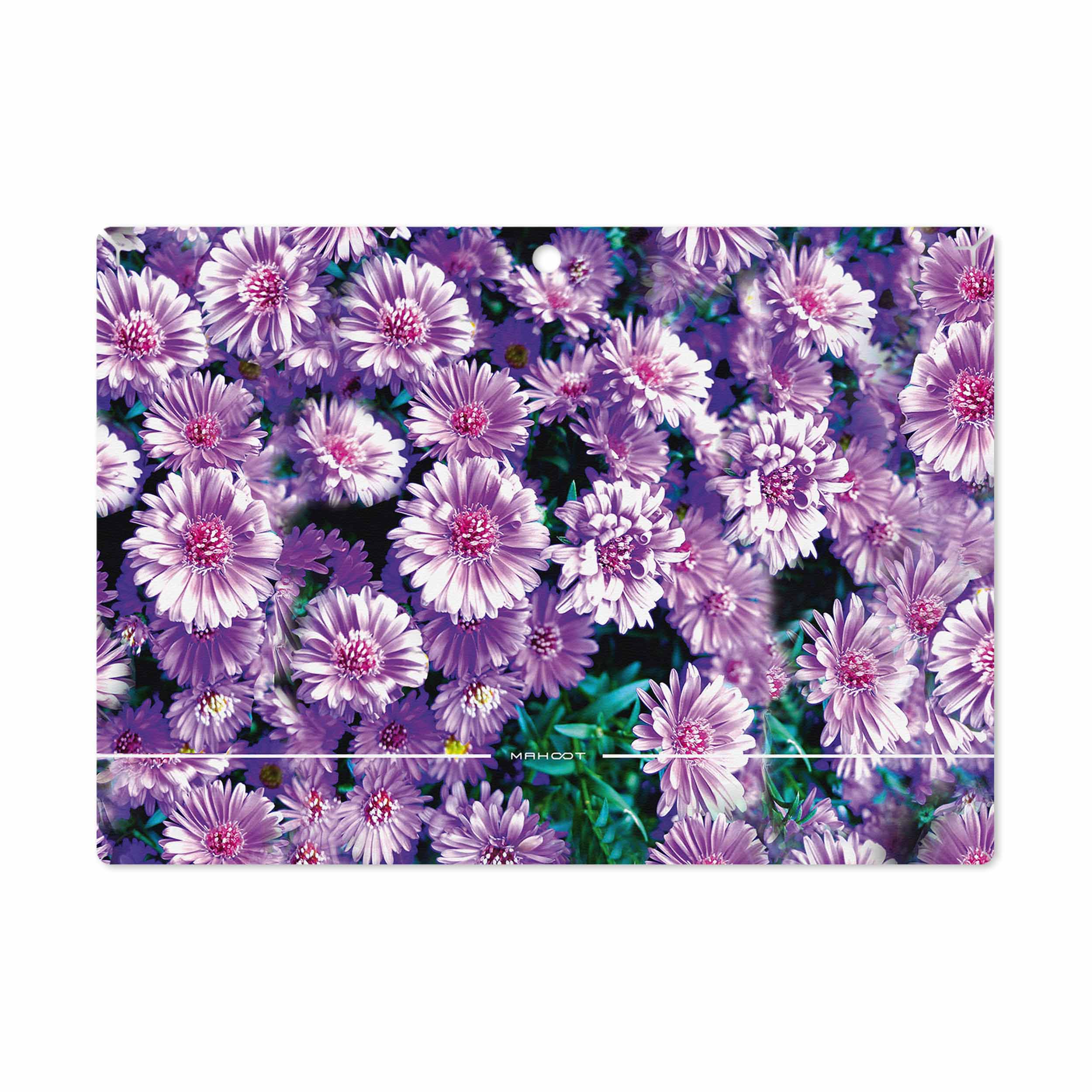 برچسب پوششی ماهوت مدل Purple-Flower مناسب برای تبلت لنوو Miix 320 2017
