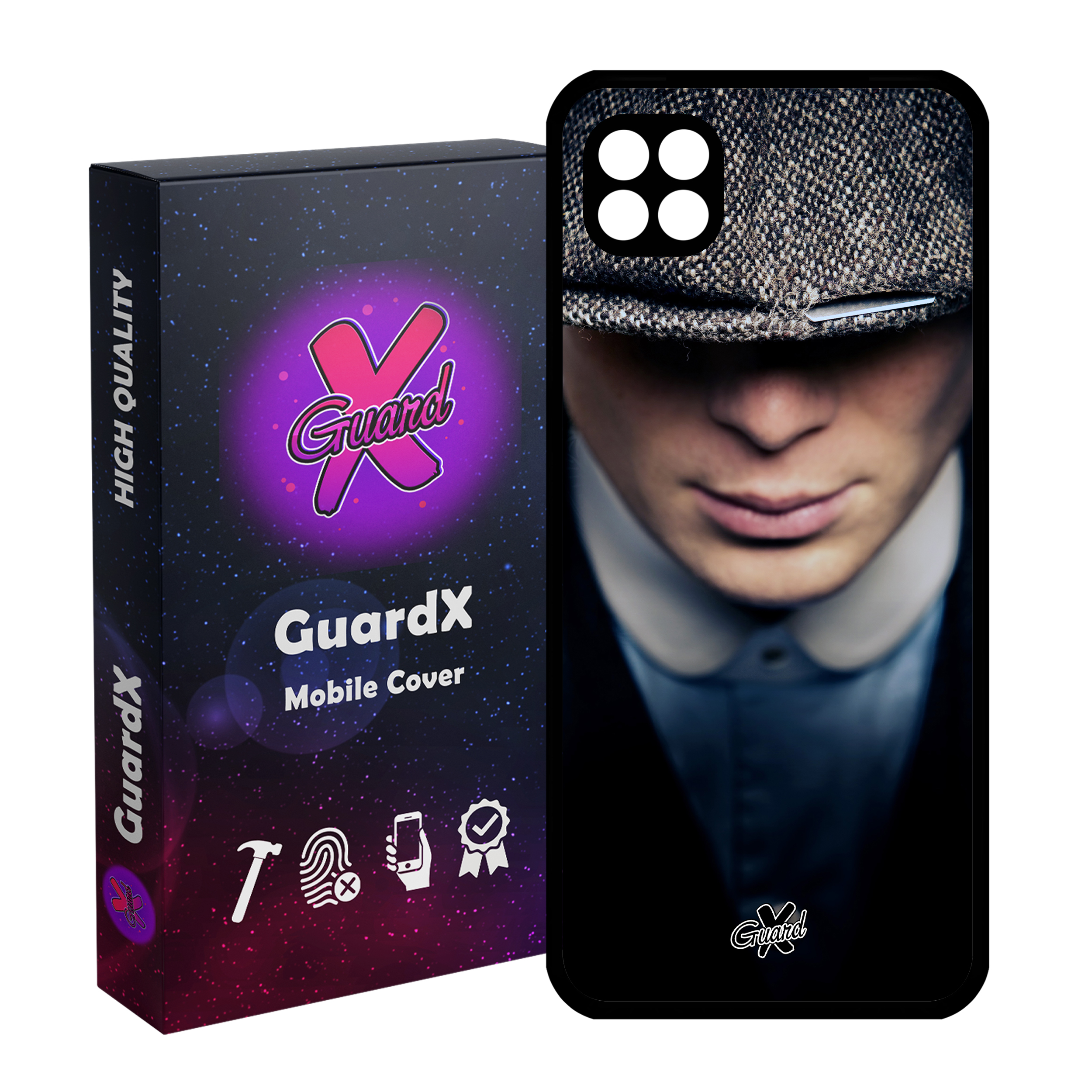 کاور گارد ایکس طرح Peaky Blinders مدل Glass10185 مناسب برای گوشی موبایل سامسونگ Galaxy A22 5G