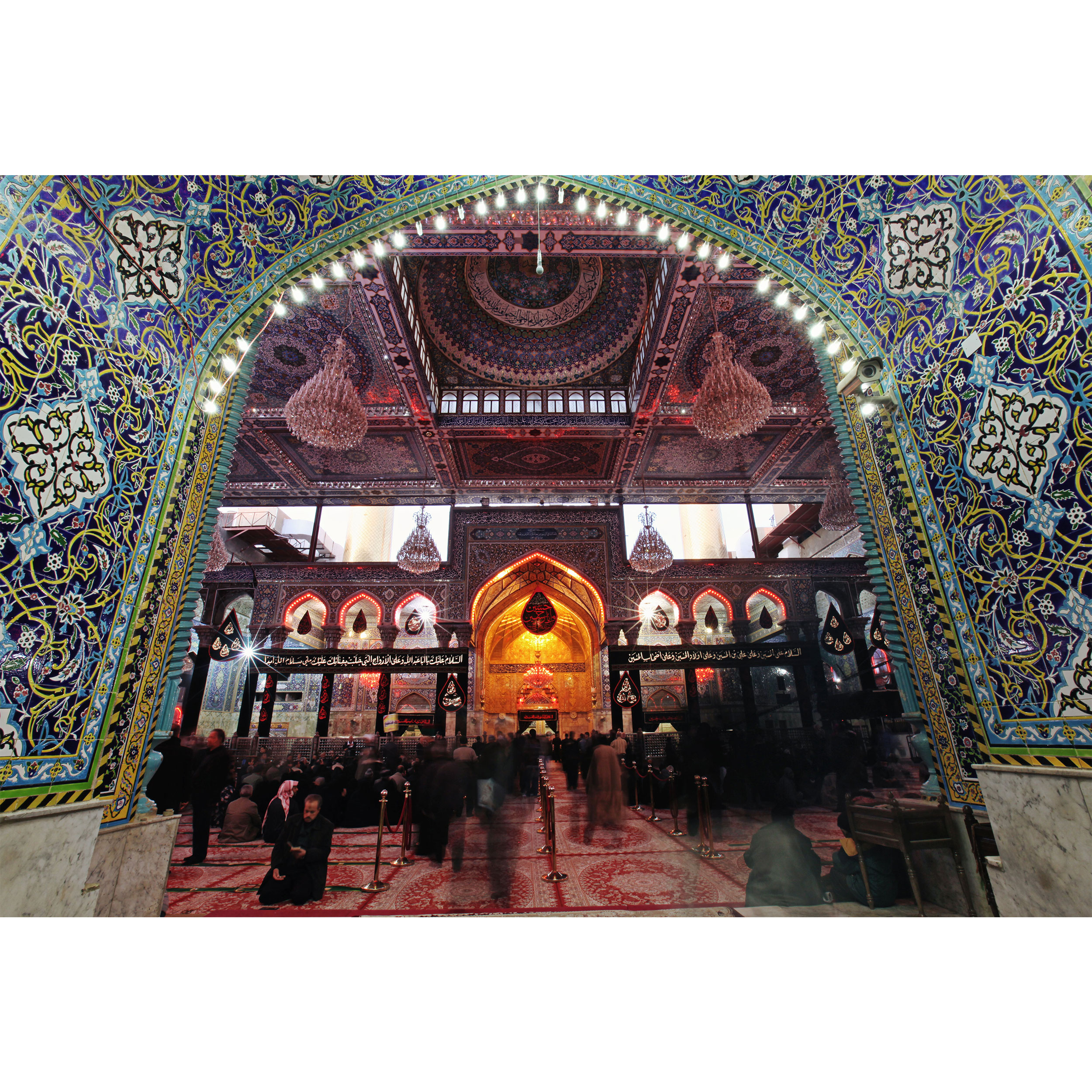 تابلو شاسی طرح حرم امام حسین مدل T2412