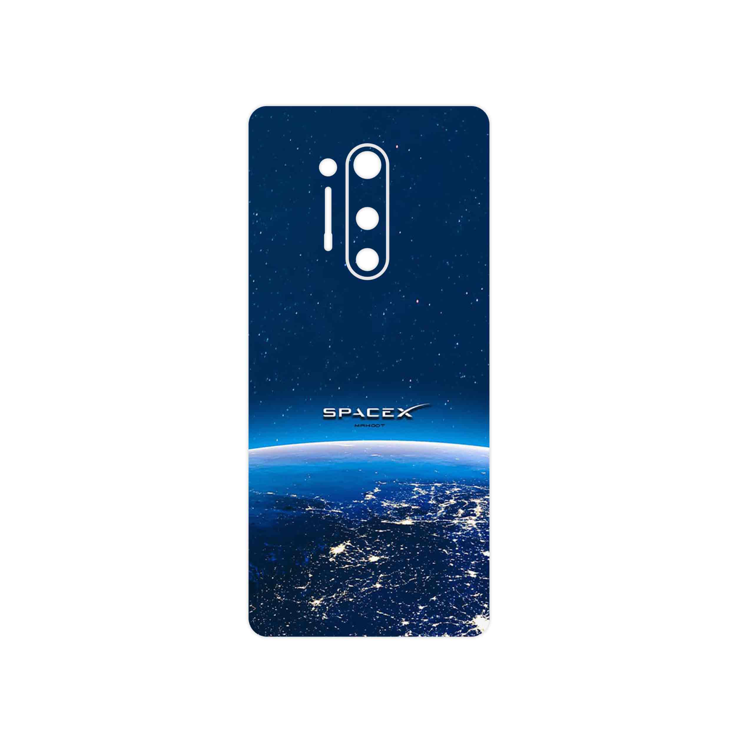 برچسب پوششی ماهوت مدل Space X مناسب برای گوشی موبایل وان پلاس 8 Pro
