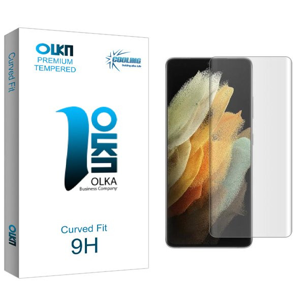 محافظ صفحه نمایش کولینگ مدل Olka UV_NW مناسب برای گوشی موبایل سامسونگ Galaxy S21 Ultra | کالا برتری