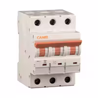 کلید مینیاتوری 25 آمپر سه پل AC کانل کد ‌‌B25-6KA-3P
