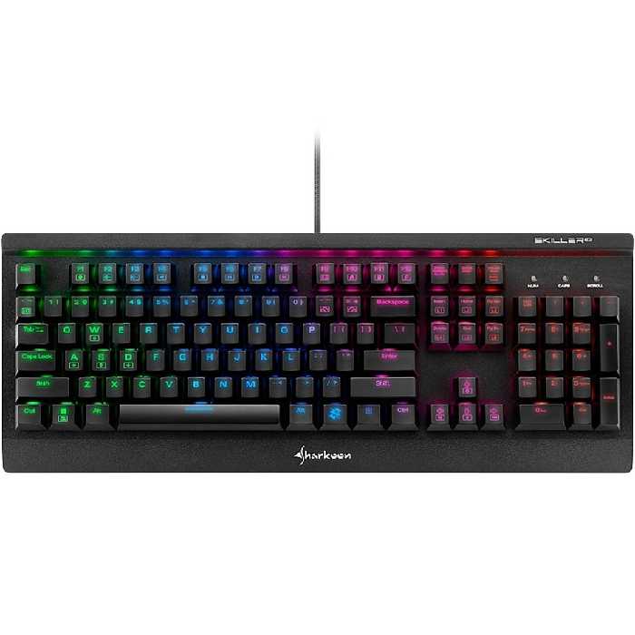 کیبورد گیمینگ شارکن SKILLER MECH SGK3 BROWN