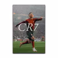تابلو شاسی گوفی مدل فوتبال طرح کریستین رونالدو کد CR7 GA285 | دنیای قاب