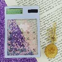 ماشین حساب اکواریومی فانتزی لمسی