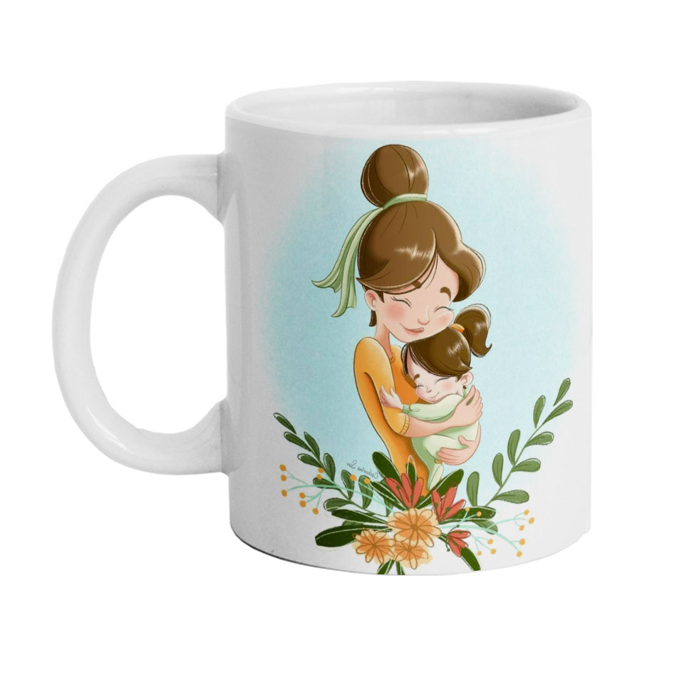 ماگ دارلی طرح روز مادر مدل MG1084