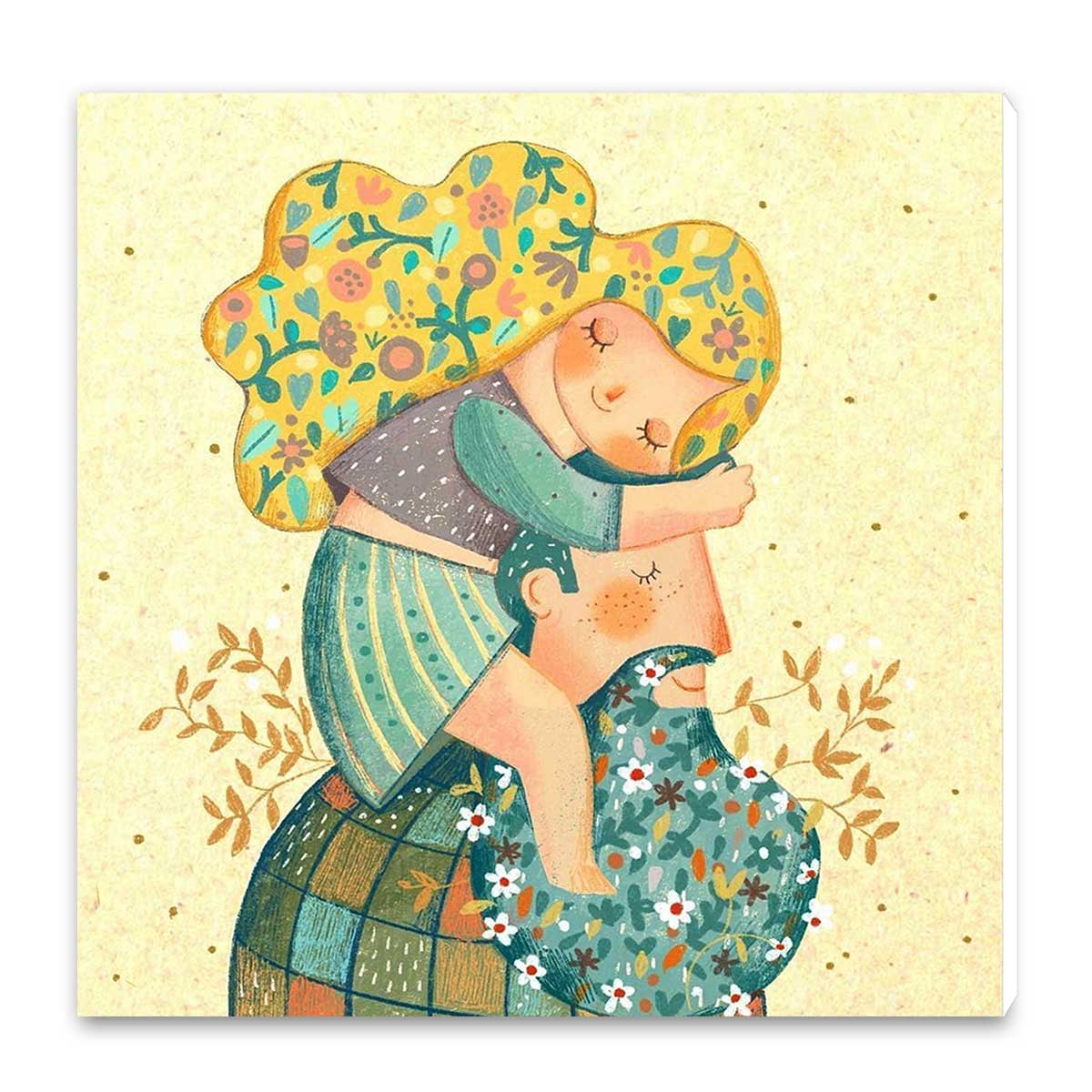 تابلو شاسی طرح پدر و دختر کد wts67