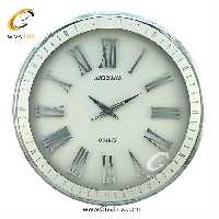ساعت دیواری اورجینال آرتمیس آلیاژ فلزی نقره ای| کد رفرنس 90013، مدل: 2036SilverWhite