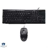 کیبورد و ماوس باسیم لاجیتک مدل MK200 Media