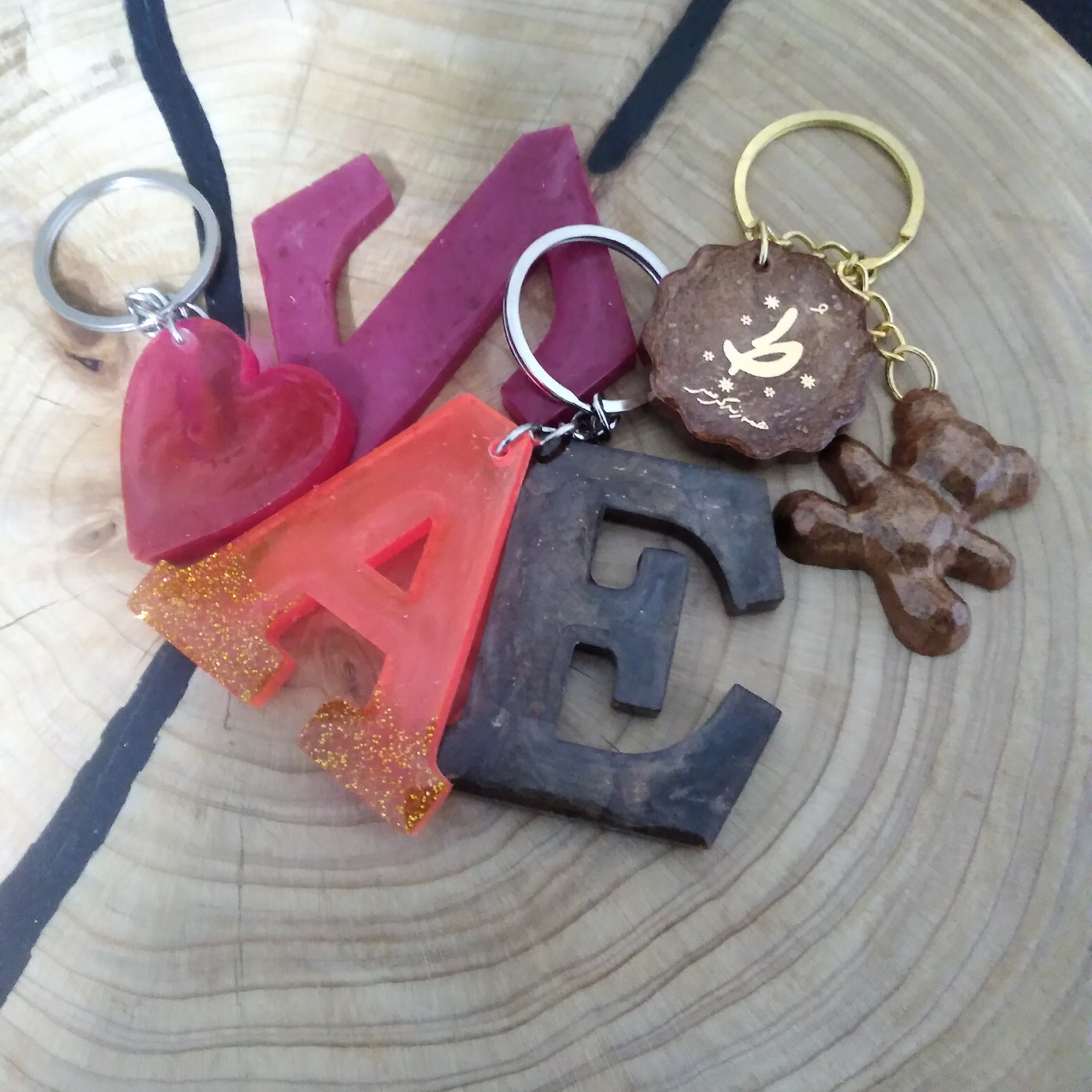 جاسویچی طرح حروف انگلیسی رزینی