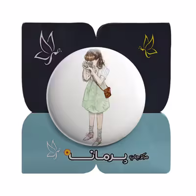 پیکسل پرمانه طرح دختر عکاس کد pm.5135 