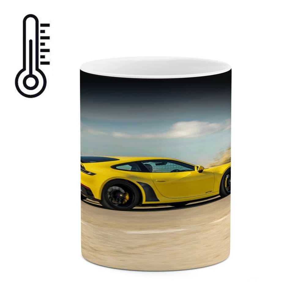 ماگ حرارتی کاکتی طرح ماشین مدل mgh15915