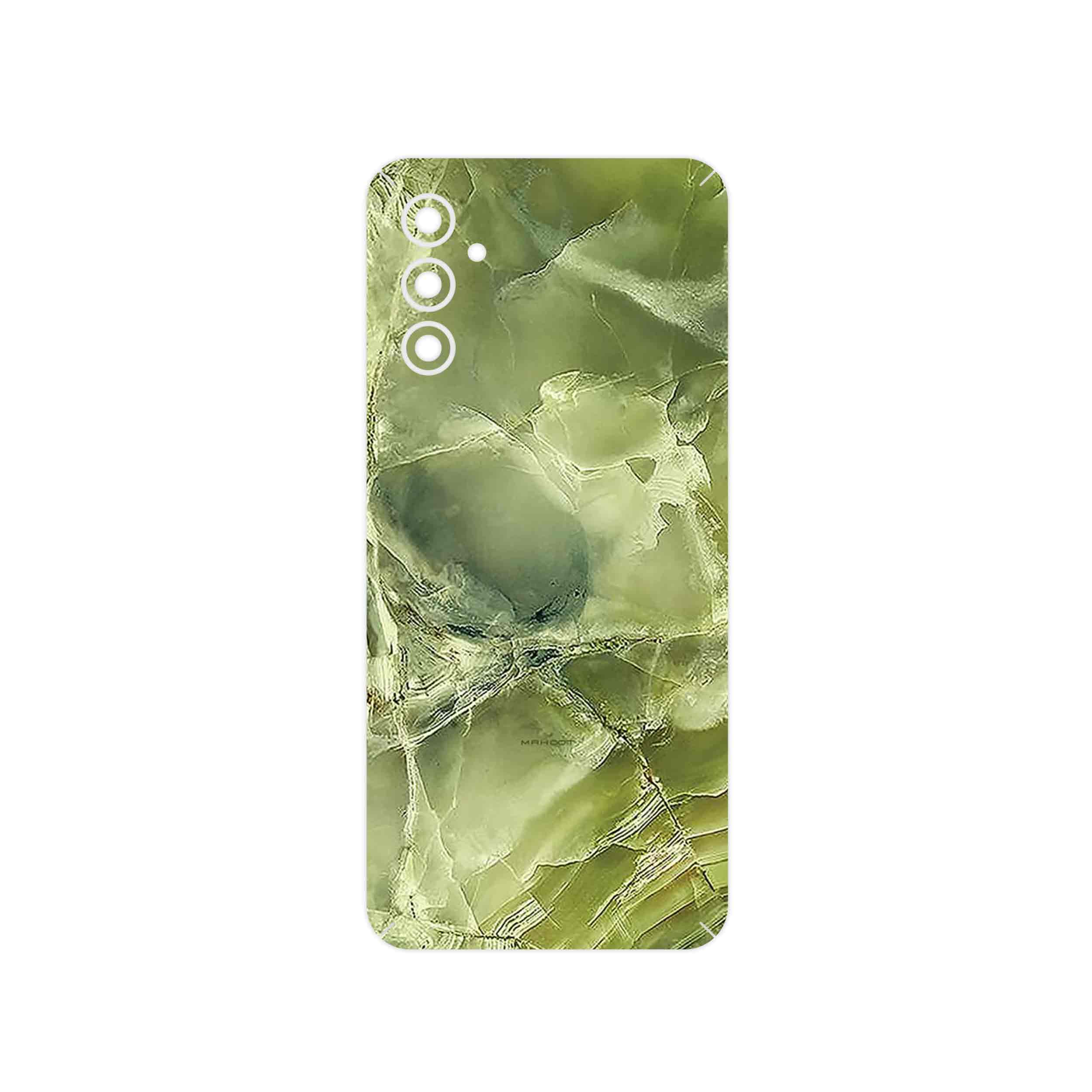 برچسب پوششی ماهوت مدل Green_Crystal_Marble مناسب برای گوشی موبایل سامسونگ Galaxy M13 (India)