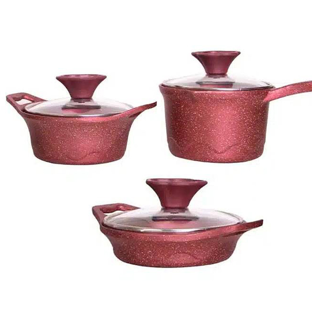 سرویس قابلمه چدن 5 پارچه نوزاد پیلو Pilau