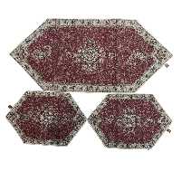 ست 3 تکه رومیزی ترمه کد 20