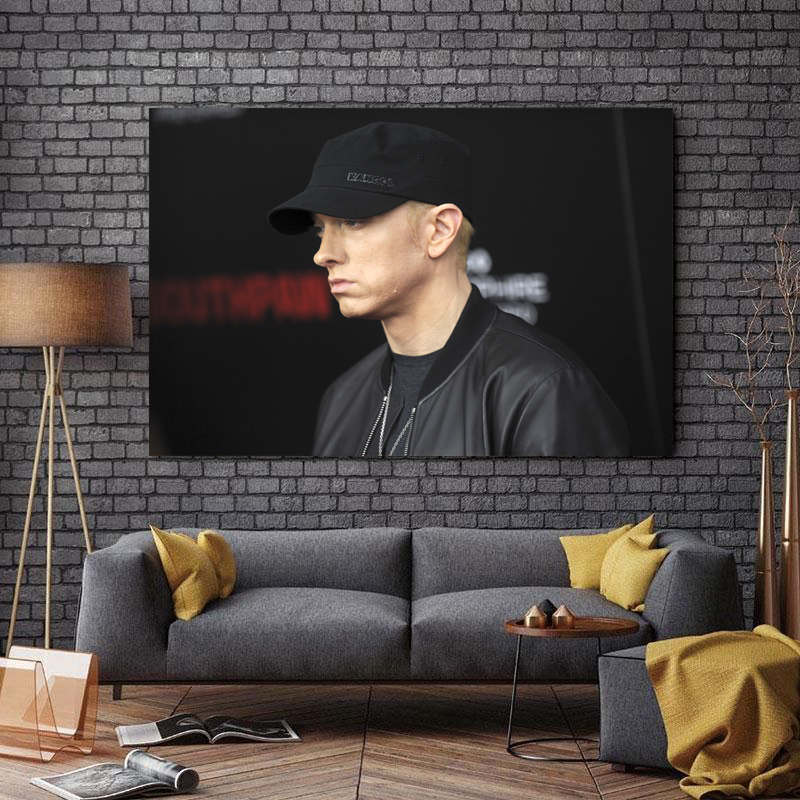 تابلو شاسی طرح بزرگان موسیقی مدل Eminem کد 982