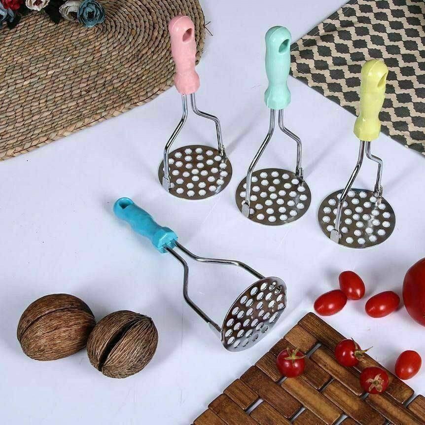 پوره کن فلزی دسته پلاستیکی