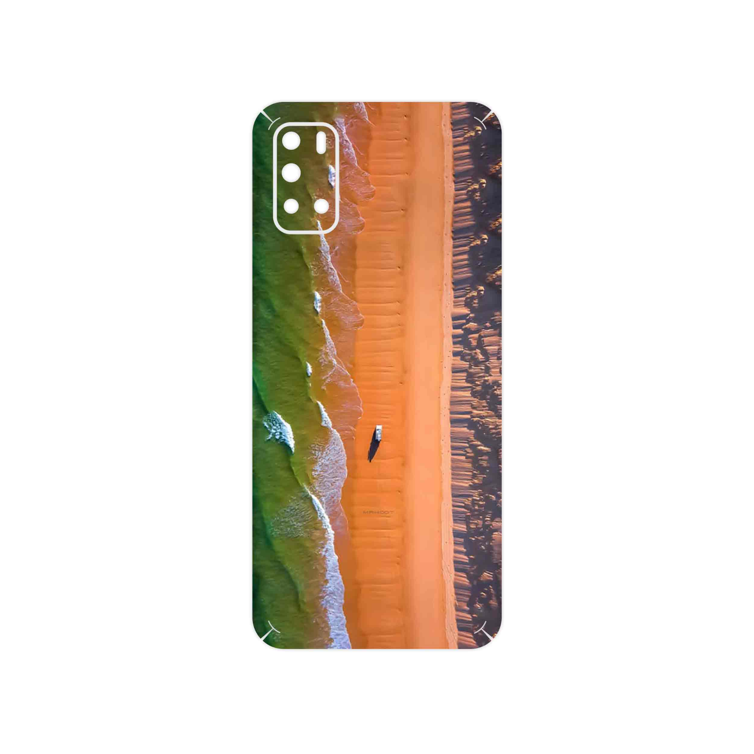 برچسب پوششی ماهوت مدل Beach and Green Sea مناسب برای گوشی موبایل جی پلاس Z10