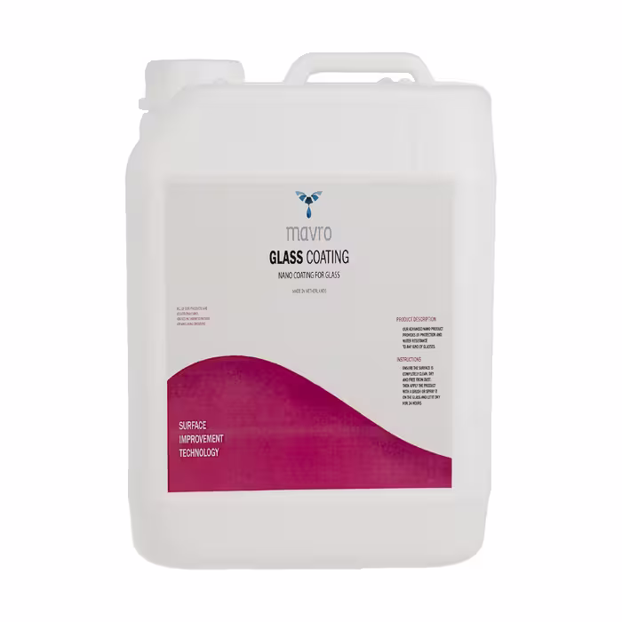 محلول نانو آبگریز شیشه ساختمان ماورو مدل MZ-111 حجم 5 لیتر