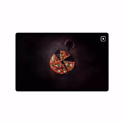 برچسب پوششی ماهوت مدل Pizza مناسب برای تبلت سامسونگ Galaxy Tab A7 10.4 LTE 2020 T505