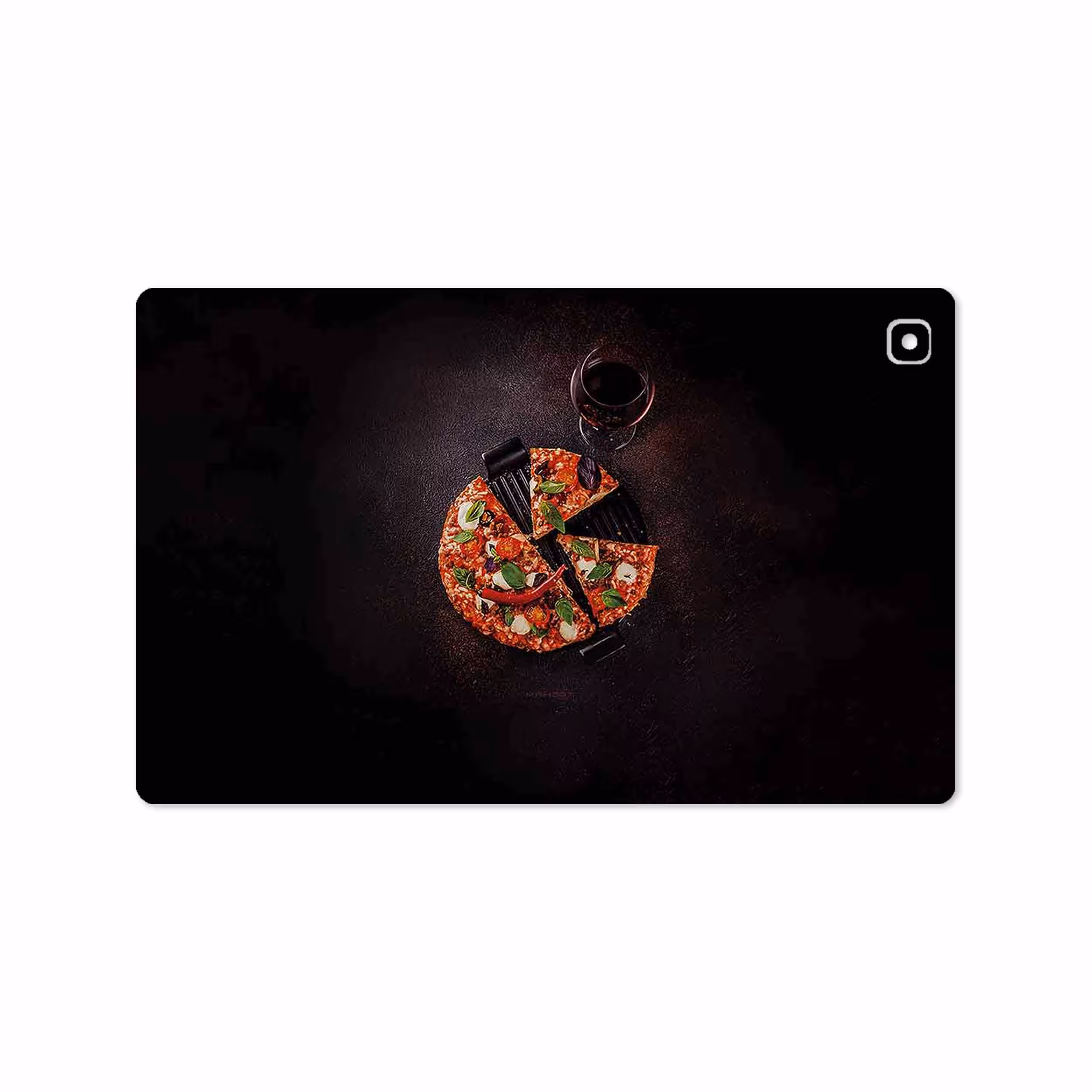 برچسب پوششی ماهوت مدل Pizza مناسب برای تبلت سامسونگ Galaxy Tab A7 10.4 LTE 2020 T505